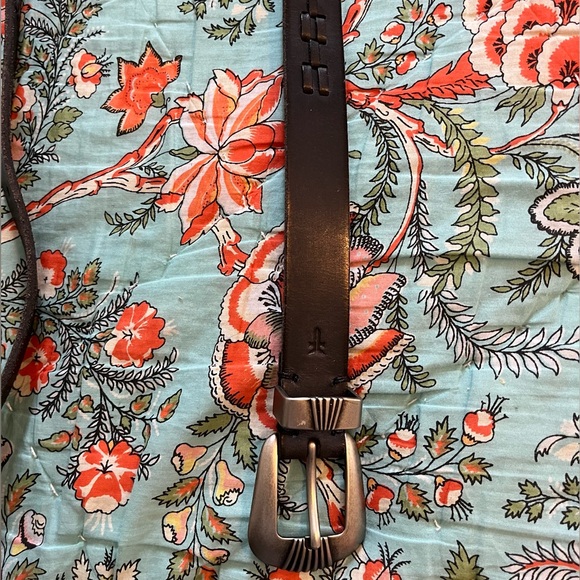 Frye Black Leather Belt - Picture 3 of 4